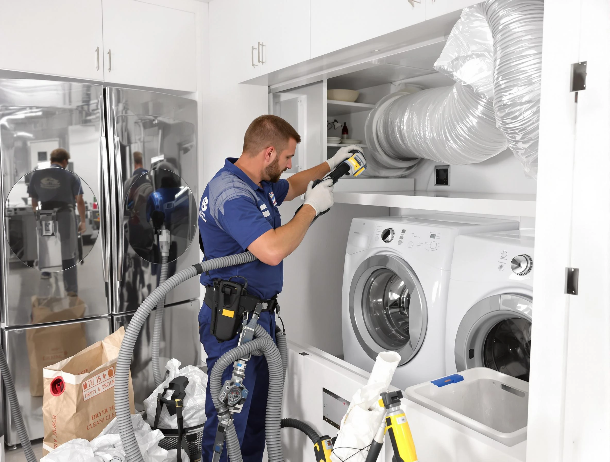 Professional duct cleaning by Paradise Valley Dryer Vent Cleaning in Paradise Valley