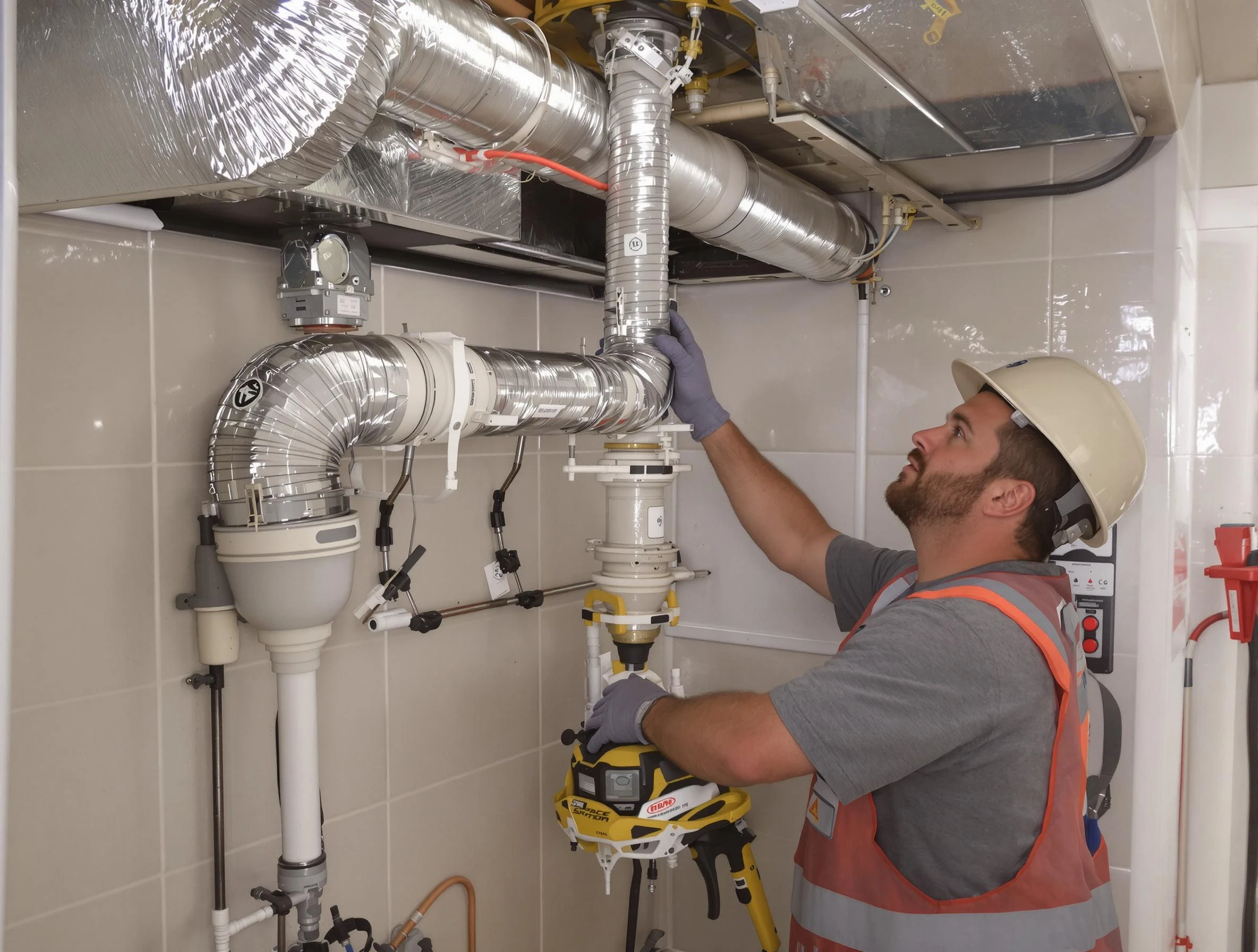 Paradise Valley Dryer Vent Cleaning expert performing professional dryer vent repair and installation in Paradise Valley