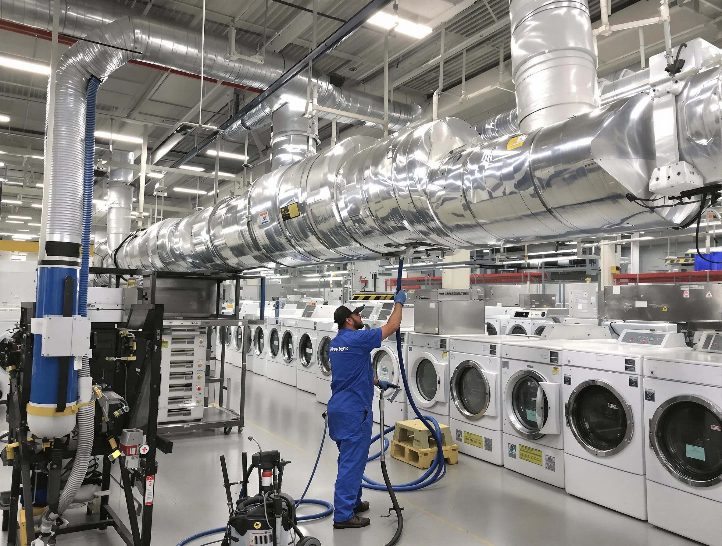 Paradise Valley Dryer Vent Cleaning team performing heavy-duty industrial dryer vent cleaning in Paradise Valley