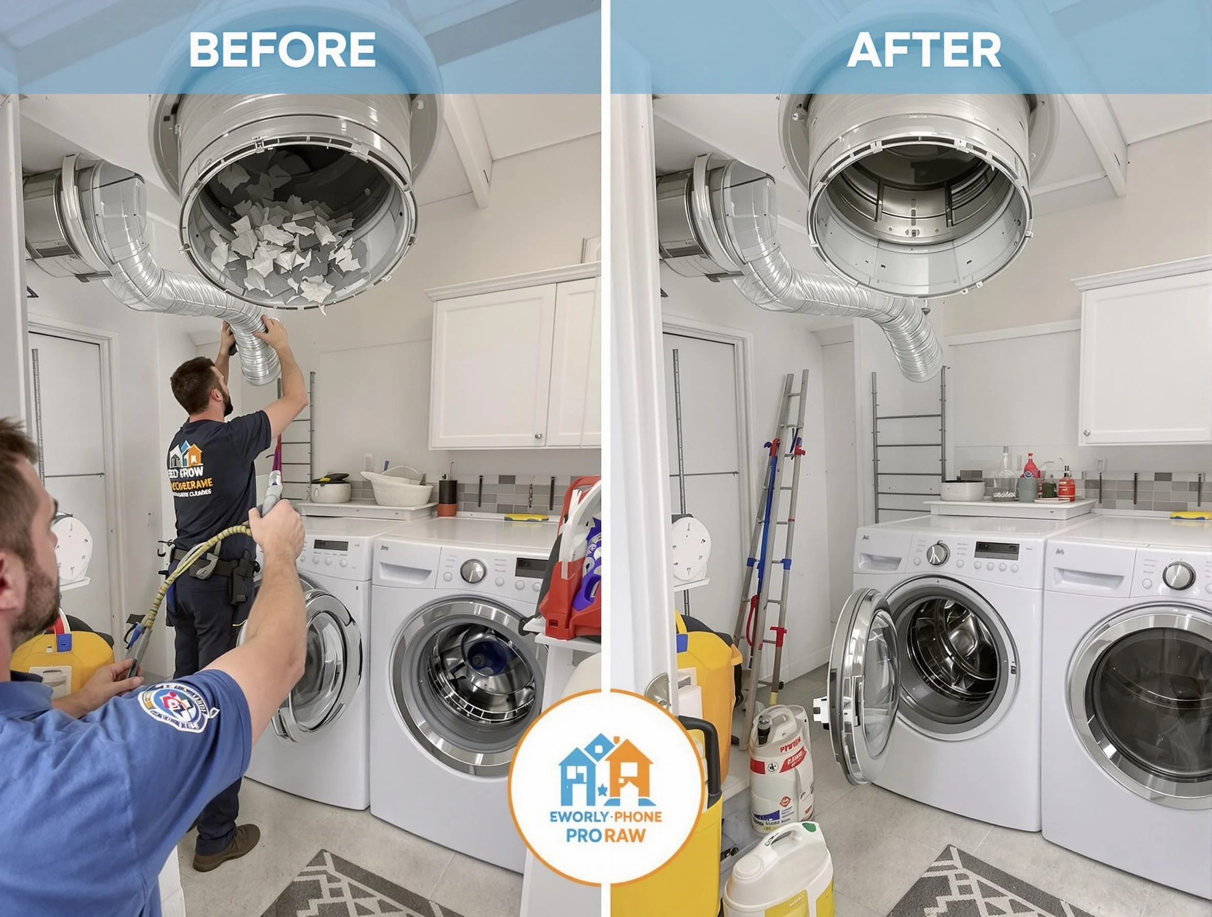 Residential dryer vent cleaning by Paradise Valley Dryer Vent Cleaning in Paradise Valley